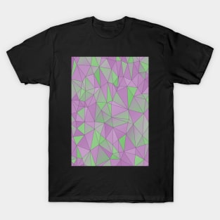 Geo Pattern (Purple and Green) T-Shirt